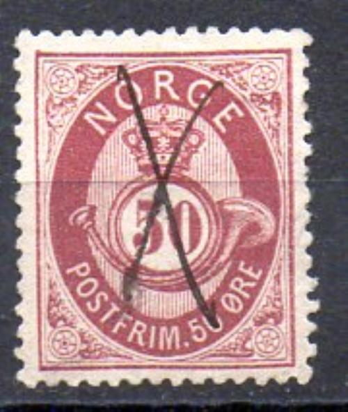 Noruega Año 1877/78 Nº Yvert 30 (o)